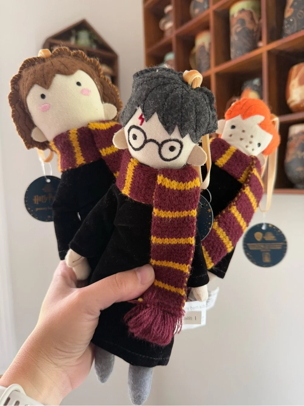 Pottery Barn Kids Harry Potter Doll Ornaments